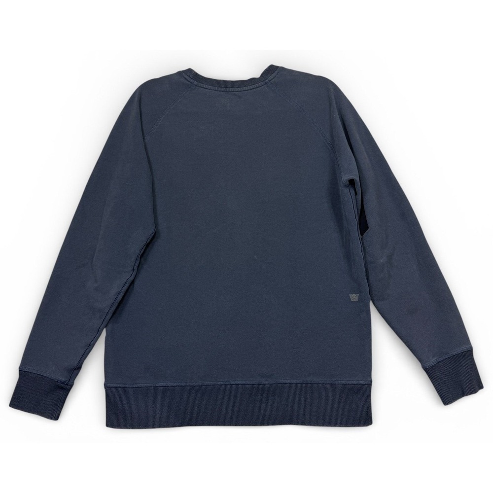 Mack Weldon Sweatshirt Mens M Navy Blue Crewneck Raglan Sleeve Athleisure - Picture 2 of 10